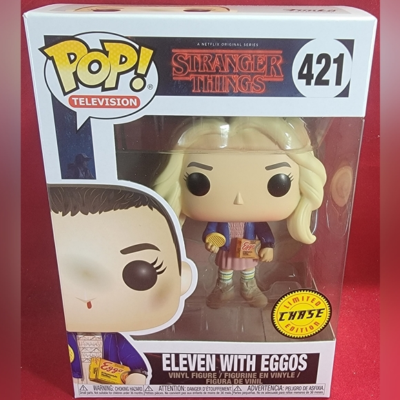 Eleven with eggos chase funko # 421 (nib) - Picture 2 of 7